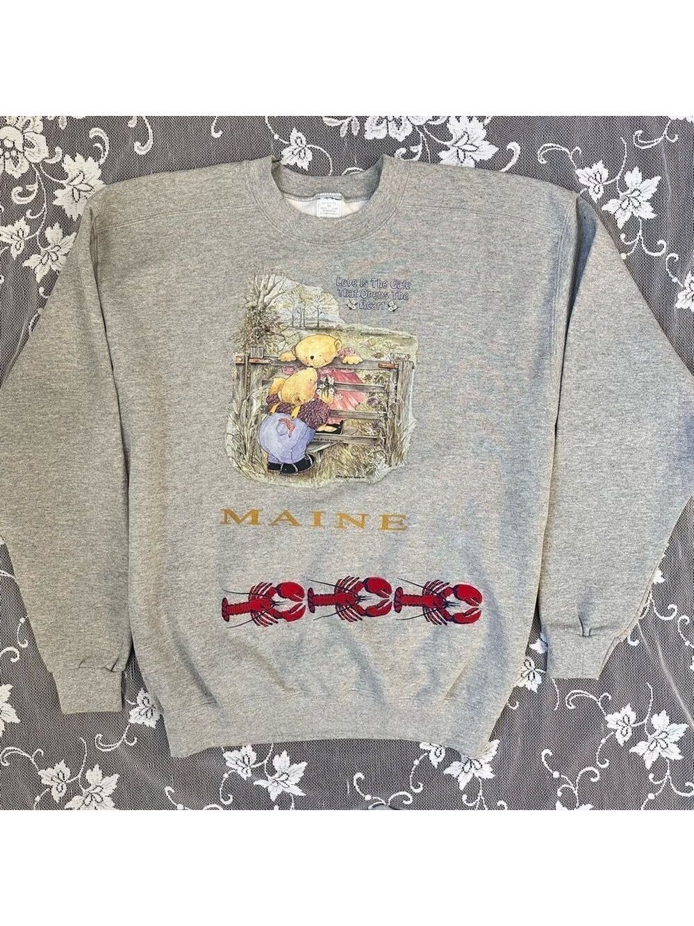 Maine Oversize Sweatshirt Sz Medium